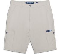 (36, Oatmeal) Lambretta Mens Cargo Shorts