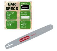 36" OREGON Bar for Husqvarna 288XP 365 372 372XP 372XPG 385 390XP 395 & 395XP