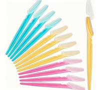 36-Pack, Dermaplaning Blades for Face, Eyebrow Razor Shaper Shavers Trimmers for Women and Men Face Hair Removers Multipurpose Exfoliating Face Razor - UK Seller
