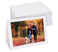 36 Pack Photo Frame Cards with Envelopes for 13 x 18 cm Photo, White Personalised Cards With Envelopes for Wedding, Bridal Shower, Anniversary, and Birthday Pictures