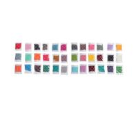 36 Packs Mm Round Resin Flatback Gems Set 36 Colours Diamond Beads