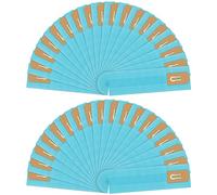 36 Packs PK80009 Disposable Vacuum Bag Fits for ORECK XL Models without Bag Docks, Includeing 2000, 8000, 9000 & Commercial Series, Blue Color Cleaner Vacuum Bags Replacement