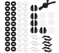 36 Pairs Glasses Nose Pads, Preventing Glasses Slippage During Physical Activities, Enhancing Comfort for Long-Term Wear, Maintaining Glasses Position in Humid Conditions