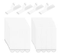 36-Pairs Picture Hanging Strips, Wall Hanging Strips, No More Nails Picture Hanging Strips for Walls, Floor, Plastics, Glasses, Metals(9.3x1.9cm, White)