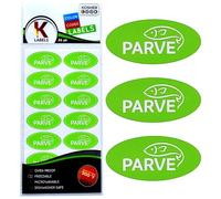 36 Parve Kosher Labels Oven Proof Up To 500 Freezable, Microwavable, Dishwasher Safe, EnglishColor Coded Kitchen Stickers By