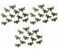 36 Pcs 3D Bumble Bee Stickers, Double Layer PVC Honey Bee Wall Decals, Bee Decorations for Party, Home, Wedding Room Window Cling Decor