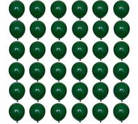 36 Pcs 5 Inch Mini Dark Green Balloons,Jungle Balloons Decorative Small.Balloons Thick LatexBalloons Forest Party Baloon Hunter Green Balloon for Baby Shower Birthday Party Wedding Engagement Decors