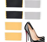 36 Pcs Anti-Wear Thin Strips for Slingback Heel Grips, EVA Material with Adjustable Design for Ladies' Shoes, High Heel Cushion Pads for Sandals and Sports Shoes