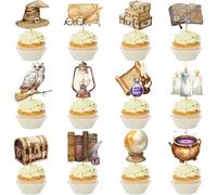 36 Pcs Bad Two The Bone Cupcake Toppers Black Bad two The Bone Party Decorations Boys Bad To The Bone Birthday Decorations for Boys 2nd Birthday Party