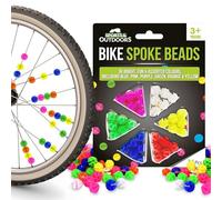 36 Pcs Bike Spoke Beads | Multicoloured Bicycle Spokey Dokeys | Plastic Clip Wheel Spokes Decorations | Bike Accessories for Kids Girls and Boys