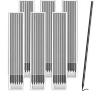 36 Pcs Black Pencil Lead Refills - Durable Tracer Pencil Replacements for Carpentry, Masonry, Metalworking & Refillable Marking Tools