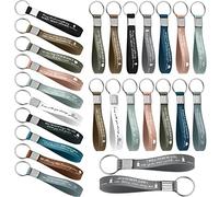 36 Pcs Christian Keychains Church Gifts Bible Verse Silicone Keys Clergy Appreciation Gift for Sunday School Pastor, Colorful, Medium