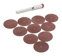 36 Pcs Cutting Disc Set Mini Resin Cutting Discs Cut Off Wheel 22mm Cut-off Grinding Wheels Cutting Disc with Arbor Mandrel for Rotary Tool