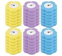 36 Pcs Disposable Toilet Brush Refills, Disposable Toilet Brush Heads, for Home Bathroom Kitchen