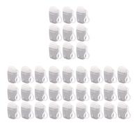 36 Pcs Flip Cap Bottle with Hook Refillable Travel Bottles Multi-function Empty Bottles Empty Hand Bottles Practical Small Bottles Leakproof Travel Bottles Keychain Hand Dispenser