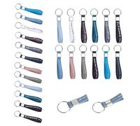 36 Pcs Inspirational Keychains Gift Bulk Silicone Motivational Key Chains with Inspirational Quote Motivational Rubber Keyring Staff Appreciation Thank You Gift for Coworker Teacher Team Nurse Student