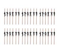 36 PCS Pink Novelty Drinking Straws for Bachelorette Parties, Bridal Showers & Girls' Night Out - Eco-Friendly & Fun