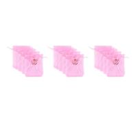 36 Pcs Pink Wedding Gift Bag with Bow Flower Design | Gauze Cloth, See-through Display, Ribbon Included, for Cookies and Candy at Bridal Shower Parties