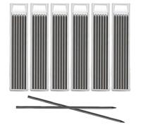 36 Pcs Tracer Pencil Refills, 2.8mm Black Pen Refill for Tracer Pica Pencils Solid Deep Hole Pica Carpenter Deep Hole Marker Pencil Replacement Marking Scribe Tools