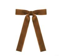 36 Pcs Velvet Bows for Christmas Tree Decorations with Gold Ties, Soft Red/Black/White/Green Velvet Ribbon Ornaments for Trees, Wreaths, and(Deep Curry)