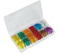 36 Piece Automotive MAXI Blade Fuse Assortment - 20A to 100A - Partitioned Box