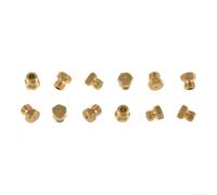 36 Piece Brass Gas Nozzle Set M6x0.75mm for Propane to Natural Gas Conversion on Cooking Appliances Including Slide-in Ranges and Drop-in Cooktops (Bagged)