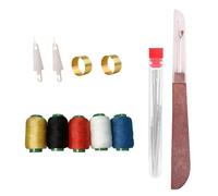 36-Piece Complete Sewing Kit, Stainless Steel Needles Sewing Tools Set with Threader Thimble and Storage Case, Professional Needle and Thread Kit Gifting for Sewing Enthusiasts & Crafters