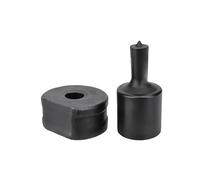 36-Piece Hydraulic Round Hole Punch Die Set, Compatible with CH60/60L/70/70L for Steel Sheet, Copper Plate, Aluminum Plate (CH70L-36 Piece)