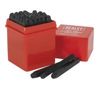 36 Piece Letter & Number Punch Set - 4mm Character Height - High Carbon Steel