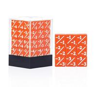 36 Pieces Magic The Gathering MTG Counter Dice -1 Through -6 Life Counter Tokens D6 Solid Dice(Orange)