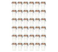 36 Pieces Of Canning Jars With Clamp Lid 250 Ml | Preserving Jars | Jam Jars