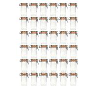 36 Pieces Of Canning Jars With Clamp Lid 250 Ml | Preserving Jars | Jam Jars