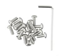36 Pieces, Steel Battery Cover Screws for NINEBOT Max G30 electric scooter 10 * 4mm