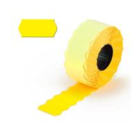 36 Rolls YELLOW Handheld Labeller 1 Line Permanent Labels, 26 x 12 mm, 36 Rolls = 54,000 Labels Yellow [Kit] EPO52
