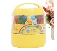 36 Set, Washable Coloring Markers, 3.74x4.72 Inch Kids Art Kit with Formula, Creative Drawing Tools, Colors Accessory with Bright Pigments, Children Activity for Classroom Home