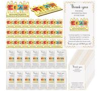 36 Sets Employee Appreciation Gifts Bulk Team Puzzle Piece Lapel Pins Inspirational Pin Thank You Gift Cards Organza Bags Team Appreciation Gifts for Coworker Teacher Staff Volunteer Nurse