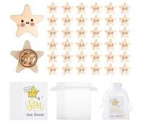 36 Sets Employee Appreciation Gifts Star Pin Badge Greeting Card OrganzaBag | Nice List Badge student encouragement rewards for end-of-term, Thank-You Gifts for Employees, Volunteers, Teachers