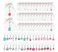 36 Sets Nurse Gifts Bulk Nursing W ppreciation Gift Nurse Keychains with Thank You Cards Organza Bags 2026 Nurses W ift Thank You Gifts for Nurses Medical Staff Nursing Students Graduation