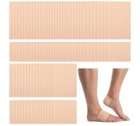 36 Sheets Extra Durable Moleskin Padding Strips, Protects Tender Areas of The Foot from Friction Blisters, Durable Moleskin Patches Self-Stick Cushions