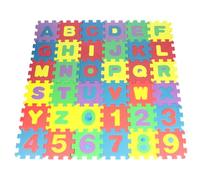 36 Sheets Foam Puzzle Mat, 5.5x5.5 Inch Interlocking Alphabet and Numbers Foam Play Mat, Colorful Soft Reusable EVA Tiles for Girls, Boys