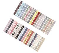 36 Sheets Quilting Cloth Strips for DIY Patchwork Sewing Fabric