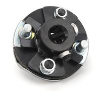 36 Spline Rag Joint Adapter Fit for Corvette Manual Boxes, Steering Columns, Manual and Power Steering Boxes - Smooth, Accurate Control, Vibration Noise Reduction, Durable Metal