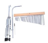 36-Tone Bar Chimes Music Bell Single Row Wind Chime Musical Percussion Instrument with Tripod Stand and Strick Percussion Musical Instrument