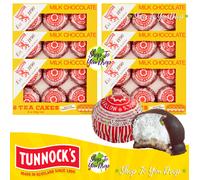 36 TUNNOCKS TEACAKES 6 x 6 PACK TEA CAKES 24g✨SPECIAL OFFER✨ONLY 17.95✨BB 03/26✨