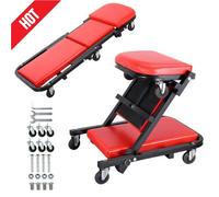 36" Under Car Mechanic Creeper Roller Seat Board Tray Rolling Stool