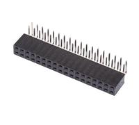 36-Way Double Row Right Angle PCB Socket 2.54mm Electronic Components (Pack of 10)