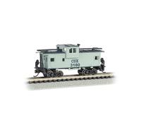 36' Wide Vision Caboose - CSX #3180 - N Scale