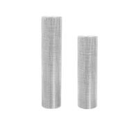 Hygrad Built to Survive Galvanised Steel Welded Chicken Coop Mesh Wire Rabbit Pet Fence Plant Netting, Diy Project Square 30 Metre X 900mm Roll