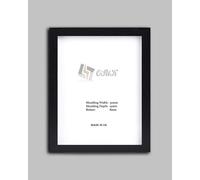 (36 x 24 Inch, Black) Photo Frame Picture Poster Frames Black White Oak