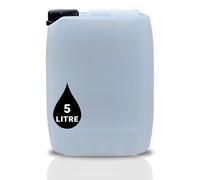 36 x 5L JERRY CAN - UN Approved Stackable Bottle Container + 51mm Tamper Evident Cap | Perfect for Storage of Water Liquid NATURAL